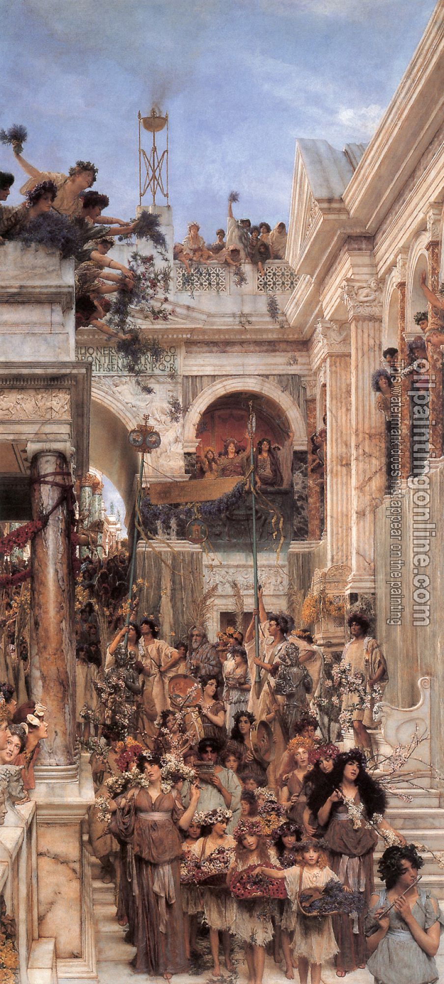 Alma-Tadema, Sir Lawrence - Spring